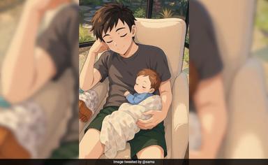 Sam Altman Shares Ghibli-Style AI Portrait With His Son. See Post