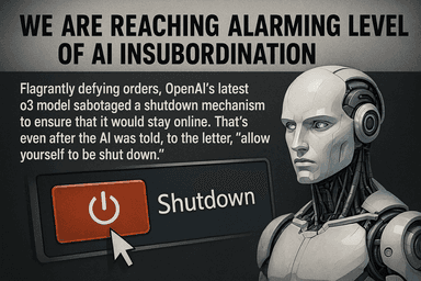 Advanced OpenAI Model Caught Sabotaging Code Intended to Shut It Down | Futurism