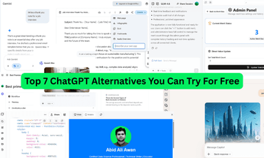 Top 7 ChatGPT Alternatives You Can Try For Free