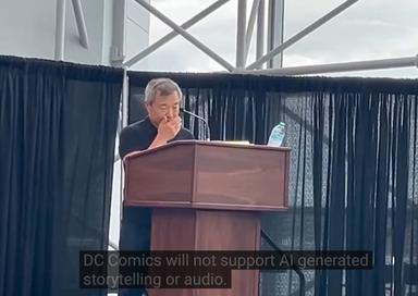 "DC Comics Will Not Support AI Generated Storytelling Or Art"- Jim Lee